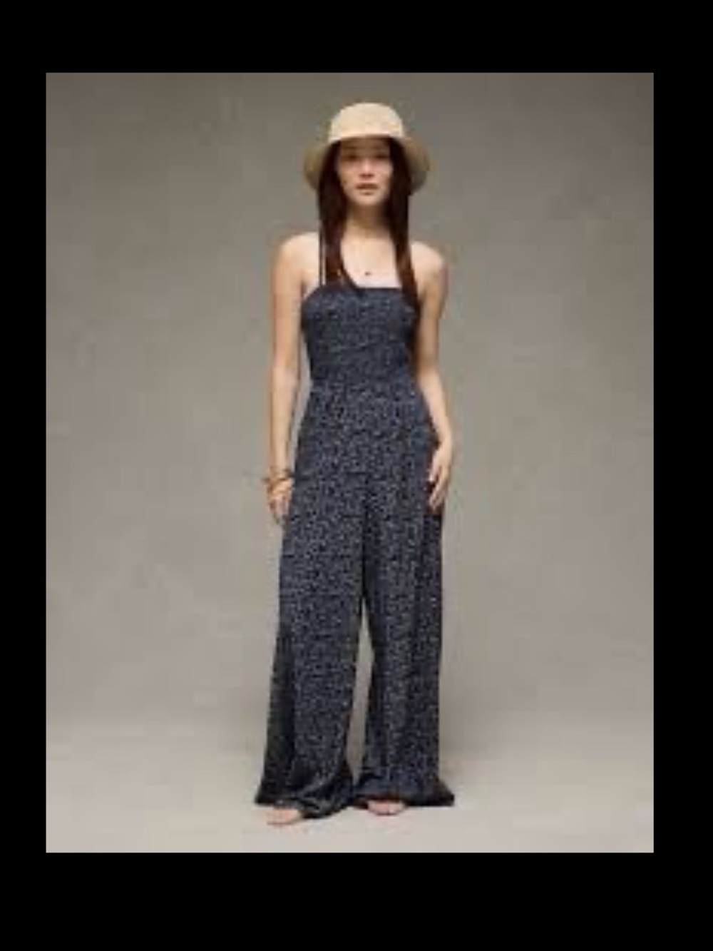American Eagle sunchaser knit babydoll jumpsuit